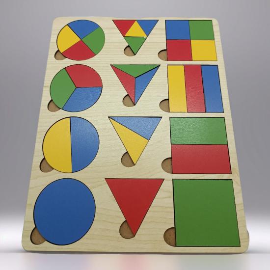 Geometric shapes puzzle