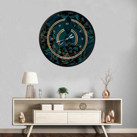 Canvas clock.