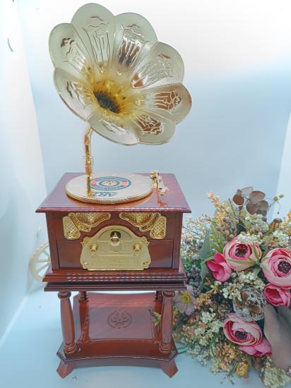 Gramophone music box.